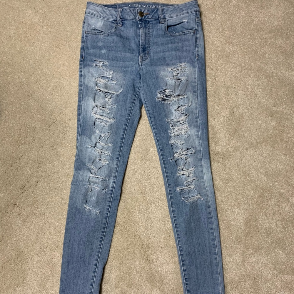 American Eagle high rise jegging size 8